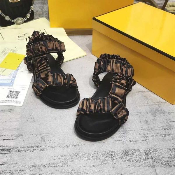brown satin sandals designer sandal flat slipper women casual shoes soft print stretch satin summer beach slides flip flops with box 349, Black
brown satin sandals designer sandal flat slipper women casual shoes soft print stretch satin summer beach slides flip flops with box 349, Black