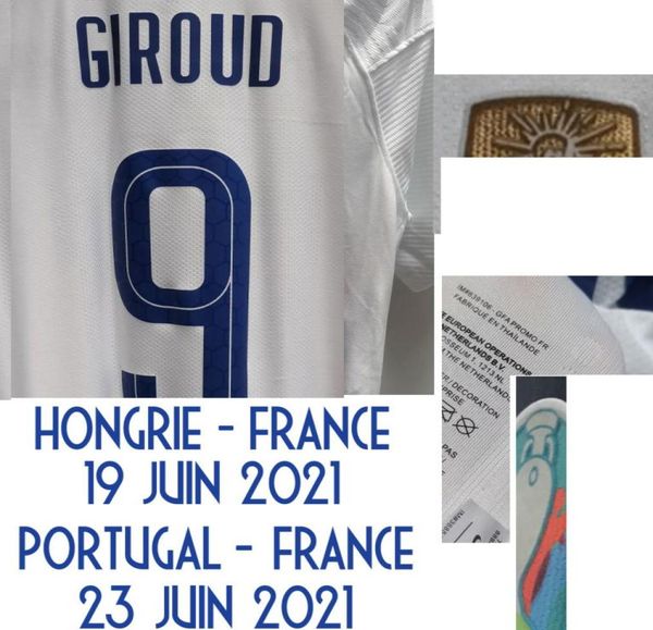 collectable match worn player issue mbappe griezmann giroud kant with matchdetails soccer patch badge4962940
collectable match worn player issue mbappe griezmann giroud kant with matchdetails soccer patch badge4962940