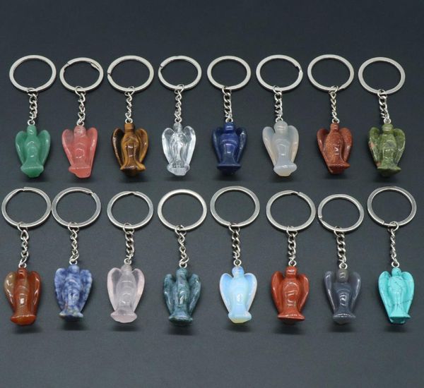 healing reiki chakra carved angel natural stone key rings pendant keychain crystal chakras quartz chains jewelry accessories9627700, Slivery;golden
healing reiki chakra carved angel natural stone key rings pendant keychain crystal chakras quartz chains jewelry accessories9627700, Slivery;golden