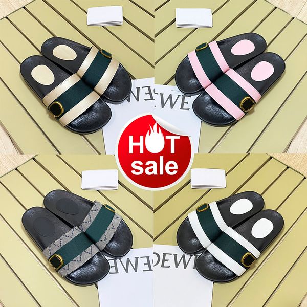 designer slippers double logo web slides sandals canvas navy beige leather white pink brown luxurys slipper womens mens slide beach flip flo, Black
designer slippers double logo web slides sandals canvas navy beige leather white pink brown luxurys slipper womens mens slide beach flip flo, Black