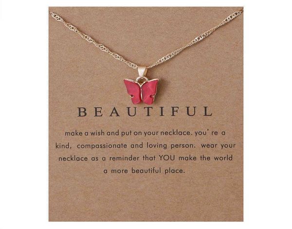 acrylic butterfly pendant necklace constellation alloy pendant necklace chain jewelry gift card for women8175930, Golden;silver
acrylic butterfly pendant necklace constellation alloy pendant necklace chain jewelry gift card for women8175930, Golden;silver