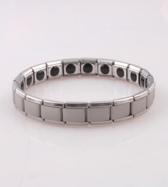 silver stainless steel bracelet fashion menwomen jewelry bracelets bangle for birthday gift titanium steel health care magnetic g3488478, Black
silver stainless steel bracelet fashion menwomen jewelry bracelets bangle for birthday gift titanium steel health care magnetic g3488478, Black