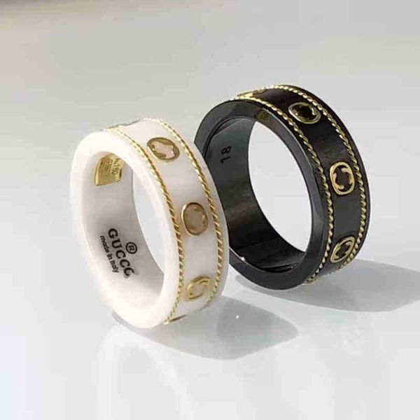 new 2023 designer jewelry bracelet necklace ring black white ceramic couple ringnew jewellery, Silver
new 2023 designer jewelry bracelet necklace ring black white ceramic couple ringnew jewellery, Silver