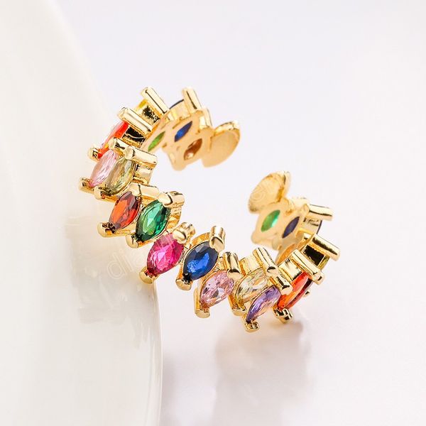 18k gold plated rainbow rings for women girls adjustable cubic zircon finger ring fine wedding jewelry couple gifts, Silver
18k gold plated rainbow rings for women girls adjustable cubic zircon finger ring fine wedding jewelry couple gifts, Silver