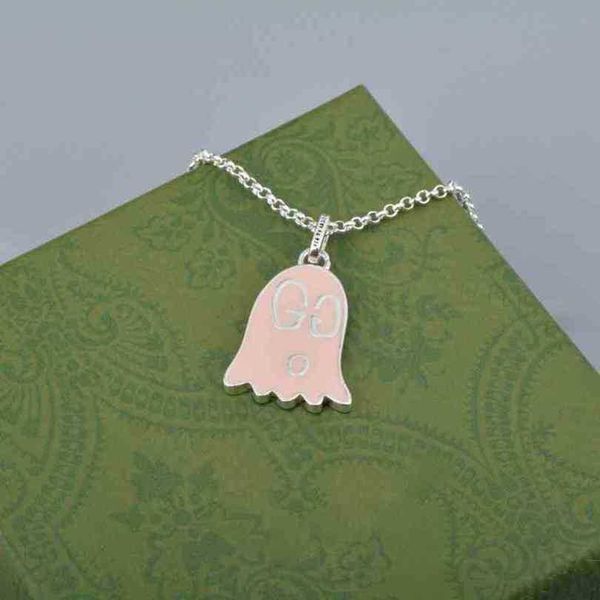 new 2023 designer jewelry bracelet necklace ring old pink glue dropping ghost pendant men's women's clavicle chain, Silver
new 2023 designer jewelry bracelet necklace ring old pink glue dropping ghost pendant men's women's clavicle chain, Silver