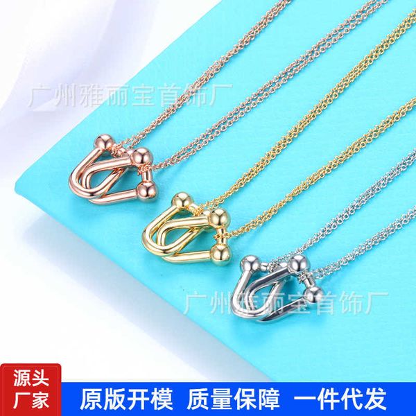 versatile the same u-shaped necklace on the floor of korean tv series for women's tiffay horseshoe ring interlocking smooth bamboo knot, Black
versatile the same u-shaped necklace on the floor of korean tv series for women's tiffay horseshoe ring interlocking smooth bamboo knot, Black