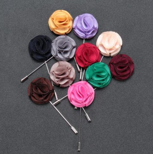12 colors elegant lapel flower handmade sillk boutonniere sticks men women party dress brooches pins fashion suit brooch corsage7698991, Gray
12 colors elegant lapel flower handmade sillk boutonniere sticks men women party dress brooches pins fashion suit brooch corsage7698991, Gray
