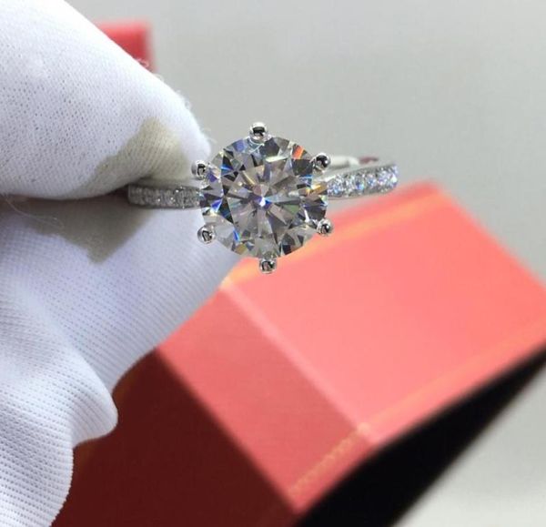 cluster rings inbeaut classic 6 925 silver round excellent cut 2 ct d color pass diamond test moissanite ring women wedding jewelr3243705, Golden;silver
cluster rings inbeaut classic 6 925 silver round excellent cut 2 ct d color pass diamond test moissanite ring women wedding jewelr3243705, Golden;silver