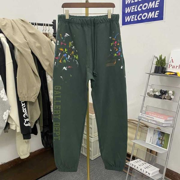 men's pants galleries dept designer sweatpants sports 7216b painted flare sweat pant hand-painted graffiti letters wash style high stre, Black
men's pants galleries dept designer sweatpants sports 7216b painted flare sweat pant hand-painted graffiti letters wash style high stre, Black