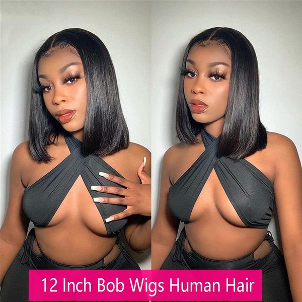 rosabeauty brazilian straight short bob 4x4 closure wig lace front human hair wigs pre plucked baby hair frontal wigs remy, Black;brown
rosabeauty brazilian straight short bob 4x4 closure wig lace front human hair wigs pre plucked baby hair frontal wigs remy, Black;brown
