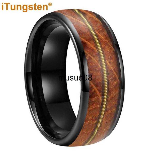 band rings itungsten 8mm men women guitar ring tungsten wedding band whisky barrel wood inlay fashion jewelry domed polished comfort fit j23, Silver
band rings itungsten 8mm men women guitar ring tungsten wedding band whisky barrel wood inlay fashion jewelry domed polished comfort fit j23, Silver
