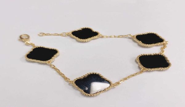 charm bracelets classic fashion designer clover bracelets flowers charm bracelet love bangle link chain women luxury jewelry van g8350228, Golden;silver
charm bracelets classic fashion designer clover bracelets flowers charm bracelet love bangle link chain women luxury jewelry van g8350228, Golden;silver