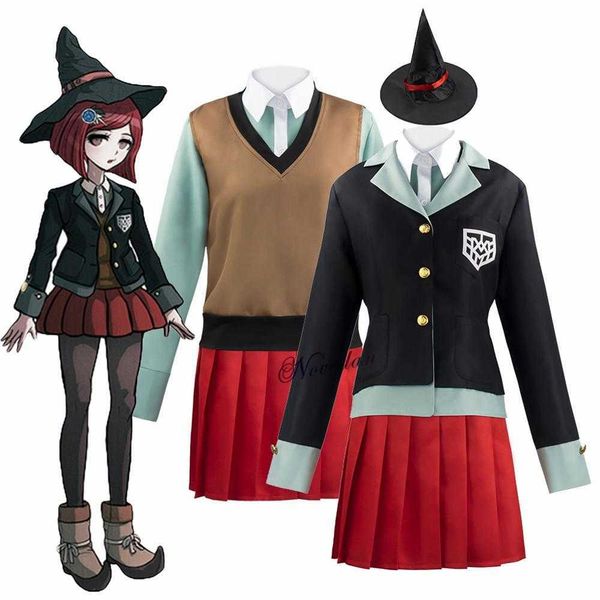 anime costumes himiko yumeno anime danganronpa cosplay come halloween party woman girls japanese shool uniform with magic hat z0602, Black
anime costumes himiko yumeno anime danganronpa cosplay come halloween party woman girls japanese shool uniform with magic hat z0602, Black