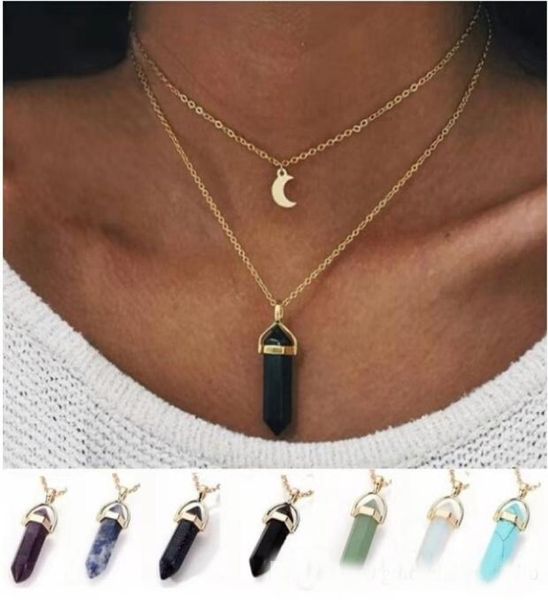 natural stone bullet pendant necklace for women luxury designer colorful stones pendants bohemian vintage necklaces jewelry gift 78058596, Silver
natural stone bullet pendant necklace for women luxury designer colorful stones pendants bohemian vintage necklaces jewelry gift 78058596, Silver