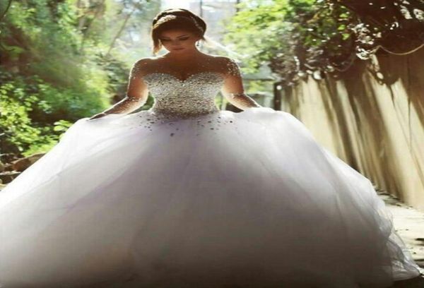 luxury oneck long sleeve jewelry ball gown wedding dresses lace applique bodice open back bridal gowns vestido de noiva6503721, White
luxury oneck long sleeve jewelry ball gown wedding dresses lace applique bodice open back bridal gowns vestido de noiva6503721, White