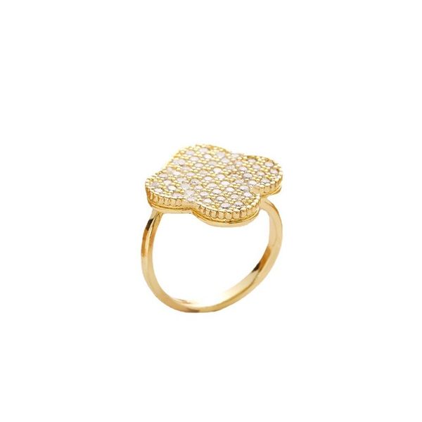 brand designer clover ring classic diamond ring wedding rings of woman man love ring gold silver chrome heart ring valentines mothers day gi, Golden;silver
brand designer clover ring classic diamond ring wedding rings of woman man love ring gold silver chrome heart ring valentines mothers day gi, Golden;silver
