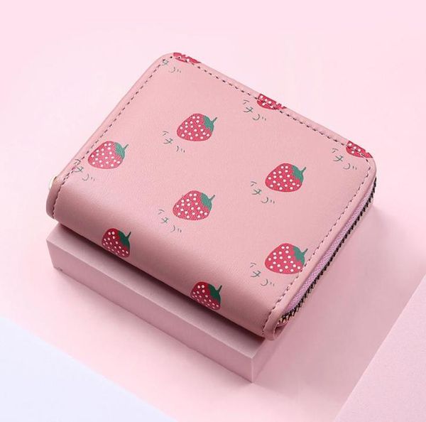 wallets 2022 women short cartoon strawberry leather ladies money purses female card holder small coin bags girls gift7556749, Red;black
wallets 2022 women short cartoon strawberry leather ladies money purses female card holder small coin bags girls gift7556749, Red;black