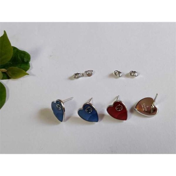 50% off designer jewelry bracelet necklace ring interlocking enamel red blue 925 simple trend women's love earrings, Golden
50% off designer jewelry bracelet necklace ring interlocking enamel red blue 925 simple trend women's love earrings, Golden