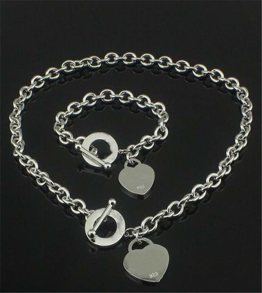 fashion jewelry christmas gift for man woman love gift necklacebracelet set wedding jewelry heart pendant necklace bangle sets 2 3092671, Silver
fashion jewelry christmas gift for man woman love gift necklacebracelet set wedding jewelry heart pendant necklace bangle sets 2 3092671, Silver