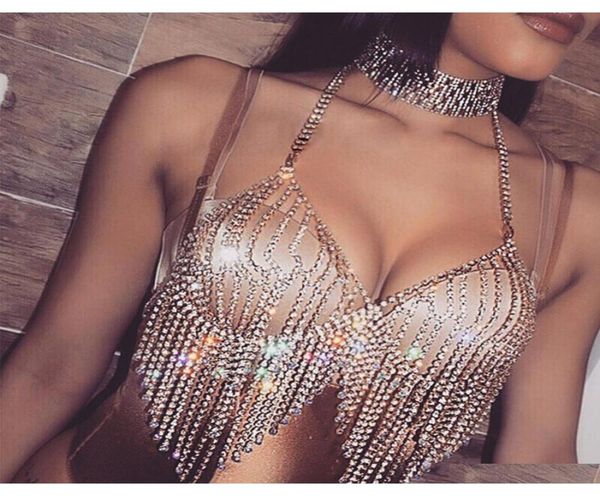 women nightclub bling rhinestones party body chain jewelry bikini waist gold belly beach harness slave necklace bra cami 6066110, Silver
women nightclub bling rhinestones party body chain jewelry bikini waist gold belly beach harness slave necklace bra cami 6066110, Silver