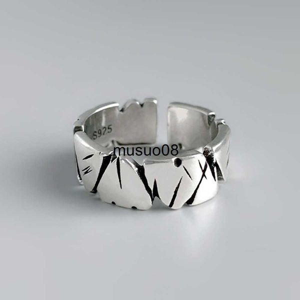 band rings vintage adjustable opening mori heart shape rock texture ring for punk hip hop woman man gift couple rings party jewelry j230602, Silver
band rings vintage adjustable opening mori heart shape rock texture ring for punk hip hop woman man gift couple rings party jewelry j230602, Silver