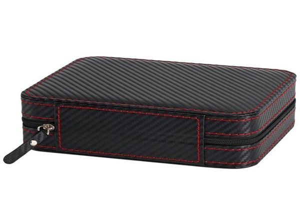 watch boxes cases 4 slot portable carbon fiber pu leather zipper storage bag travel jewlery box case personalized gift black6562686, Black;blue
watch boxes cases 4 slot portable carbon fiber pu leather zipper storage bag travel jewlery box case personalized gift black6562686, Black;blue