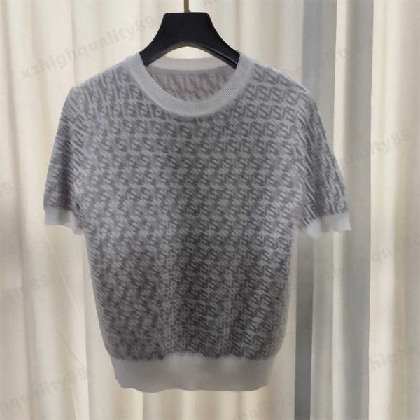 short sleeves knit tshirts luxury women summer tees shirt fashion round neck splicing letter logo designers tshirt womems clothes outdoor ca, White
short sleeves knit tshirts luxury women summer tees shirt fashion round neck splicing letter logo designers tshirt womems clothes outdoor ca, White