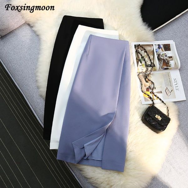 dresses woman skirts suit fabric pencil midi long skirt spring summer 2022 new korean style office ladies front split zipper midi skirt, Black;gray
dresses woman skirts suit fabric pencil midi long skirt spring summer 2022 new korean style office ladies front split zipper midi skirt, Black;gray
