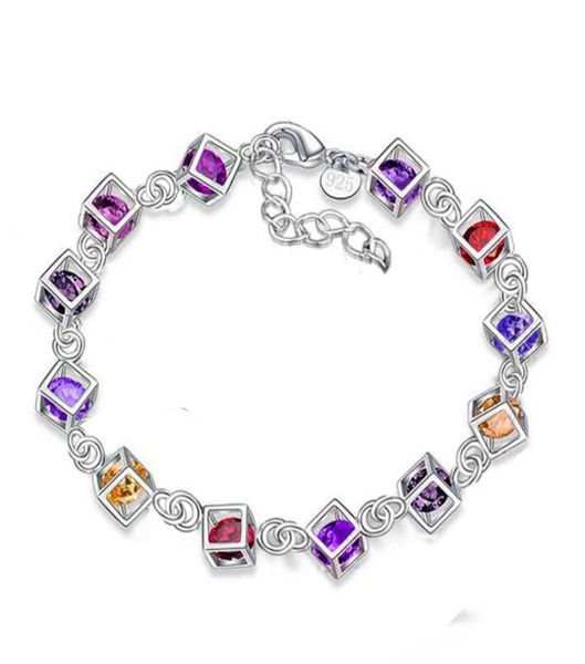fashion colorful crystal cubic bracelet 925 sterling silver plated cz diamond designer charm bracelets jewelry lowest pri4813858, Golden;silver
fashion colorful crystal cubic bracelet 925 sterling silver plated cz diamond designer charm bracelets jewelry lowest pri4813858, Golden;silver