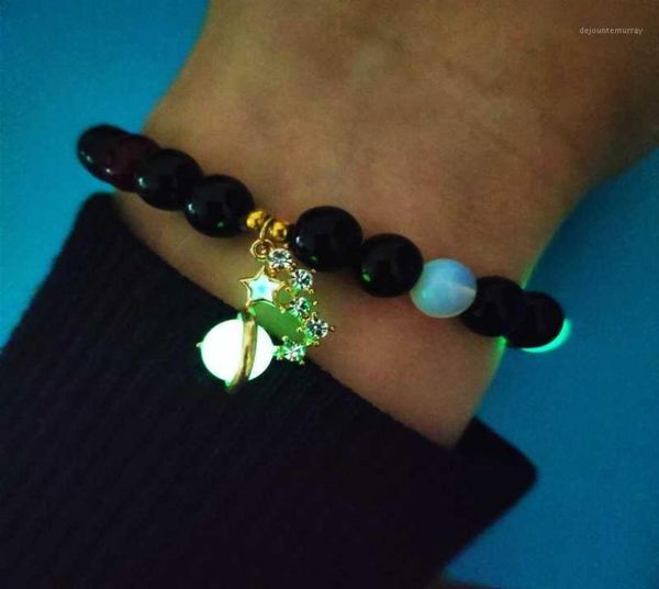 beaded strands glow in the dark women bracelet fluorescence elastic jewelry fashion creativity luminous men charm natural stone b5943417, Black
beaded strands glow in the dark women bracelet fluorescence elastic jewelry fashion creativity luminous men charm natural stone b5943417, Black