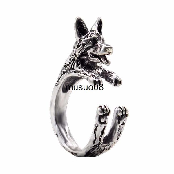 band rings kinitial fashion ring unique handmade boho chic retro german shepherd ring adjustable finger rings pet lovers gift idea jewelry j, Silver
band rings kinitial fashion ring unique handmade boho chic retro german shepherd ring adjustable finger rings pet lovers gift idea jewelry j, Silver