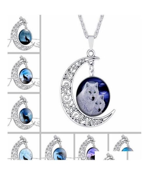 wolf pattern moon time gemstone necklace pendant wfn178 with chain mix order 20 pieces a lot kkqfq8324489, Silver
wolf pattern moon time gemstone necklace pendant wfn178 with chain mix order 20 pieces a lot kkqfq8324489, Silver