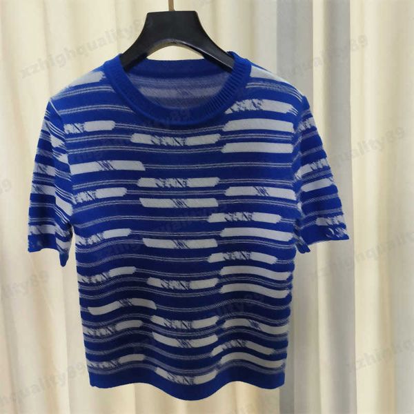 fashion stripe print knit tshirts short sleeves tees shirt luxury women lettering logo round neck tshirt designer womems clothes summer stre, White
fashion stripe print knit tshirts short sleeves tees shirt luxury women lettering logo round neck tshirt designer womems clothes summer stre, White