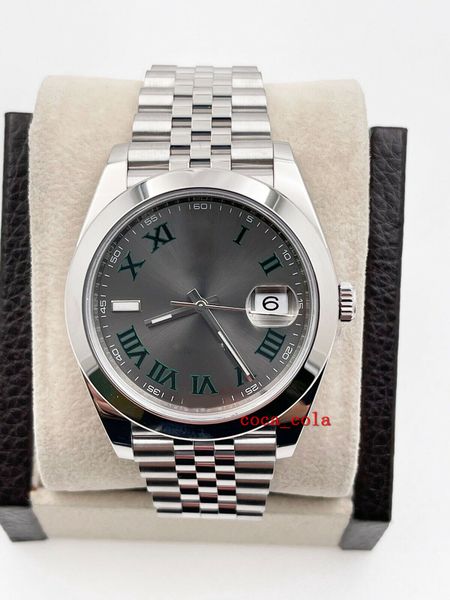 new watch strap luxury wristwatch 126300 41 slate wimbledon dial stainless steel box pape movement 904l automatic mens bracelet waterproof m, Slivery;golden
new watch strap luxury wristwatch 126300 41 slate wimbledon dial stainless steel box pape movement 904l automatic mens bracelet waterproof m, Slivery;golden