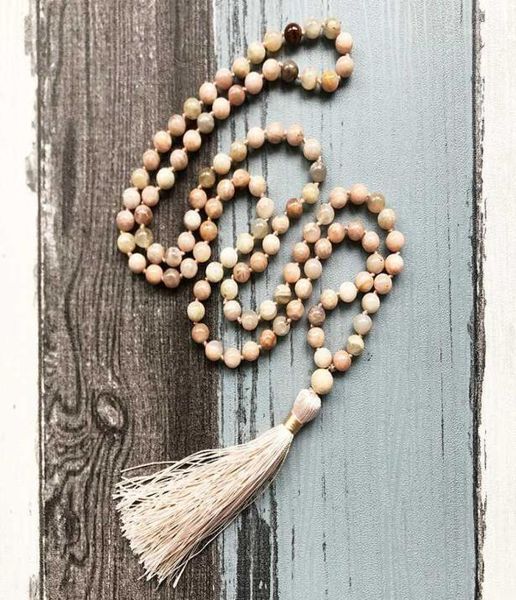 chains romantic pink tassel necklace gift for her 108 beads energy sunstone mala boho knotted yoga jewelry women18904480, Silver
chains romantic pink tassel necklace gift for her 108 beads energy sunstone mala boho knotted yoga jewelry women18904480, Silver