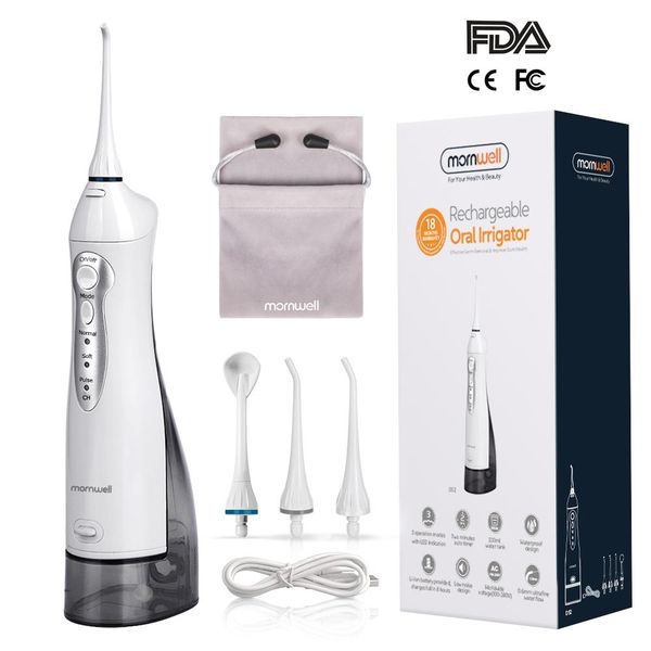 toothbrush d52 oral irrigator usb rechargeable water flosser portable dental water jet 300ml water tank waterproof 4 model teeth cleaner
toothbrush d52 oral irrigator usb rechargeable water flosser portable dental water jet 300ml water tank waterproof 4 model teeth cleaner