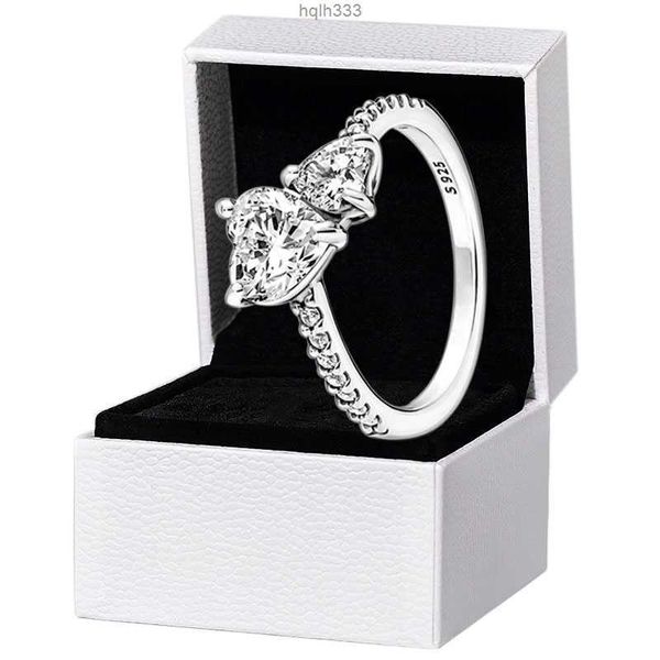 new arrival double heart sparkling ring solid 925 silver women girlfriend gift jewelry for pandora lover cz diamond rings with original box, Golden;silver
new arrival double heart sparkling ring solid 925 silver women girlfriend gift jewelry for pandora lover cz diamond rings with original box, Golden;silver