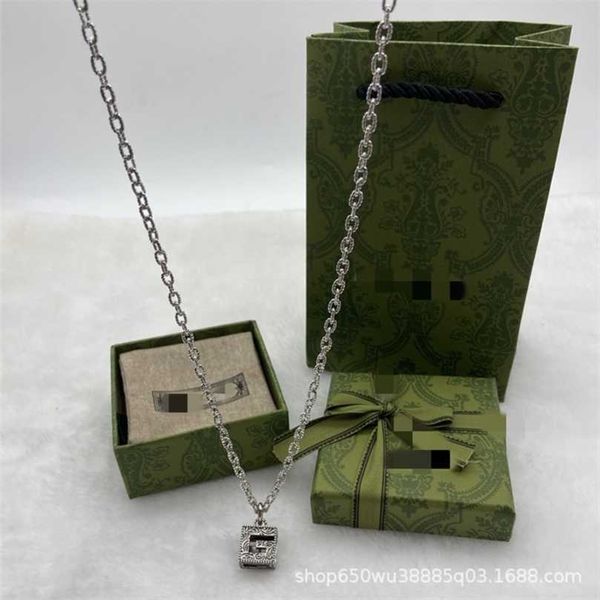 50% off designer jewelry bracelet necklace ring 925 ancient square three-dimensional carved hollow pendant trend men's women's hem, Silver
50% off designer jewelry bracelet necklace ring 925 ancient square three-dimensional carved hollow pendant trend men's women's hem, Silver