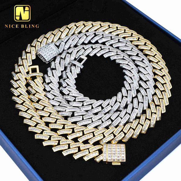 hip hop jewelry classic cuban link 12mm chain 5a+ quality cz diamond iced out cuban link brass chain, Silver
hip hop jewelry classic cuban link 12mm chain 5a+ quality cz diamond iced out cuban link brass chain, Silver