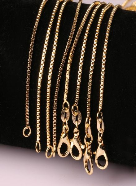 5 pcs fashion box chain 18k gold plated chains pure 925 silver necklace long chains jewelry for children boy girls womens mens 1mm4818599
5 pcs fashion box chain 18k gold plated chains pure 925 silver necklace long chains jewelry for children boy girls womens mens 1mm4818599