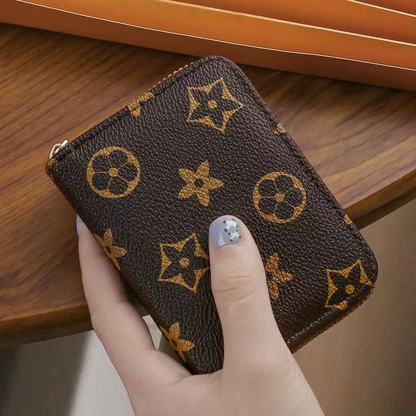 women small wallet card holder designer wallet genuine leather womens single zipper short wallets brown flower grid pattern purses with orig, Red;black
women small wallet card holder designer wallet genuine leather womens single zipper short wallets brown flower grid pattern purses with orig, Red;black