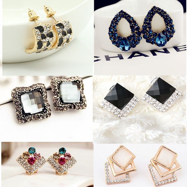 stud european and american fashion hipster new ear accessories butterfly full diamond shiny jewel earrings accessories, Golden;silver
stud european and american fashion hipster new ear accessories butterfly full diamond shiny jewel earrings accessories, Golden;silver
