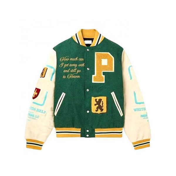 vigour custom chenille embroidery leather sleeve baseball letterman varsity jacket for men uq, Black;brown
vigour custom chenille embroidery leather sleeve baseball letterman varsity jacket for men uq, Black;brown