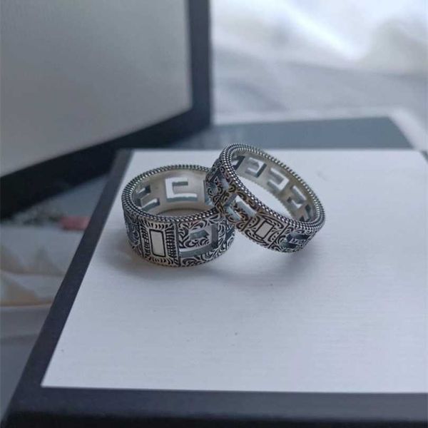 50% off designer jewelry bracelet necklace ring antique carved pattern old square narrow knife flower hollowed out couple pair ring, Silver
50% off designer jewelry bracelet necklace ring antique carved pattern old square narrow knife flower hollowed out couple pair ring, Silver