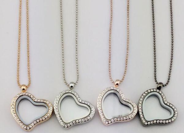 glass floating charm pendant necklace locket charm silver heart diamond necklace alloy rhinestone jewelry for valentine gift chris6276978
glass floating charm pendant necklace locket charm silver heart diamond necklace alloy rhinestone jewelry for valentine gift chris6276978