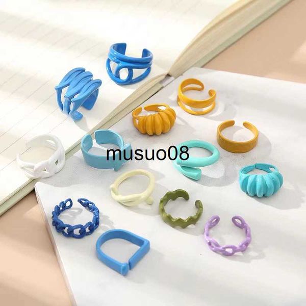 band rings shinus 2021 open ring for women fashion summer jewelry irregular multicolor alloy rings aesthetic sample bague finger jewellery j, Silver
band rings shinus 2021 open ring for women fashion summer jewelry irregular multicolor alloy rings aesthetic sample bague finger jewellery j, Silver