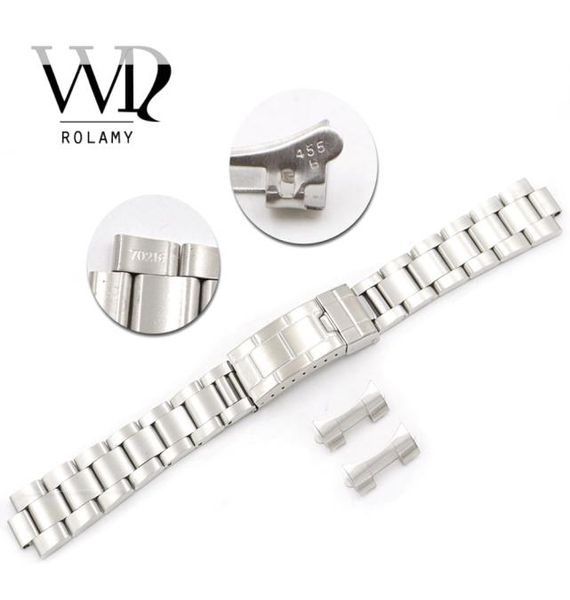 rolamy 20mm stainless steel links hollow curved end deployment glide lock clasp brushed bracelet for vintage oyster 70216 455b2150251, Black;brown
rolamy 20mm stainless steel links hollow curved end deployment glide lock clasp brushed bracelet for vintage oyster 70216 455b2150251, Black;brown