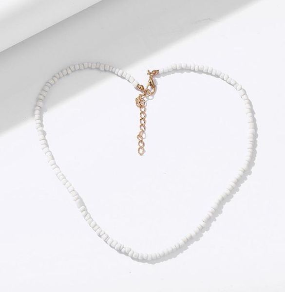 chokers simple white natural stone beads chain necklaces for women female short beaded clavicle chains choker necklace jewelry ket6890964, Golden;silver
chokers simple white natural stone beads chain necklaces for women female short beaded clavicle chains choker necklace jewelry ket6890964, Golden;silver