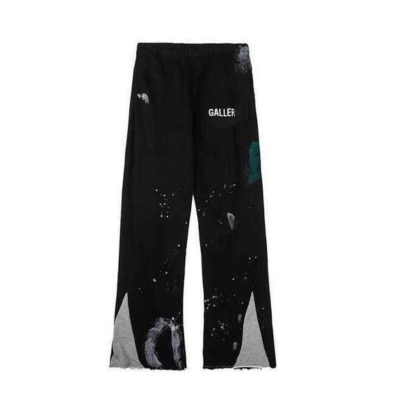 men's pants 2023 galleryse depts mens womens sweatpants galleryes dept speckled letter print mans couple loose versatile casual straigh, Black
men's pants 2023 galleryse depts mens womens sweatpants galleryes dept speckled letter print mans couple loose versatile casual straigh, Black