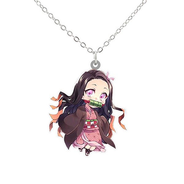 pendant necklaces cute girl ghost kamado nezuko pvc party jewelery tanjirou demon slayer resin diy vintage statement link chain necklaces j2, Silver
pendant necklaces cute girl ghost kamado nezuko pvc party jewelery tanjirou demon slayer resin diy vintage statement link chain necklaces j2, Silver